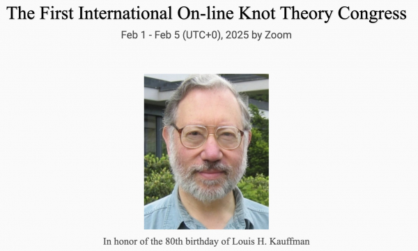 The First International On-Line Knot Theory Congress