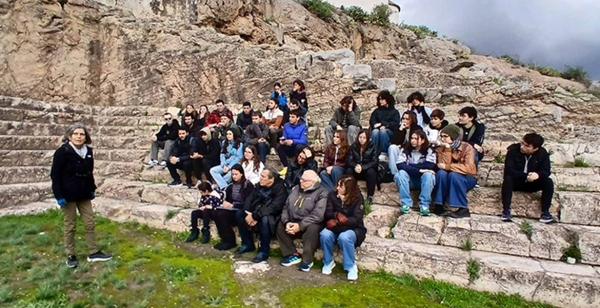 Επίσκεψη στον ιερό τόπο της Δήμητρας και της Περσεφόνης